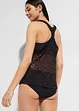 Tankini (2-dlg. set) van kant, bonprix