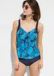 Tankini met gerecycled polyamide (2-dlg. set), bonprix
