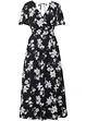 Maxi jurk met bloemenprint, bonprix