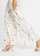 Jersey broek met bloemenprint, bonprix