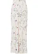Jersey broek met bloemenprint, bonprix