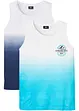 Tanktop met kleurverloop (set van 2), bonprix
