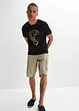 Instap cargo bermuda met comfort fit, regular fit, bonprix