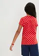 Meisjes T-shirt (set van 2) van puur biologisch katoen, bonprix