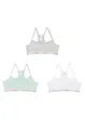 Meisjes bralette (set van 3), bonprix