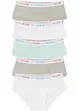 Meisjes hipster met zacht katoen (set van 5), bonprix