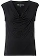 Top met watervalhals, bonprix