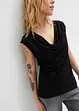 Top met watervalhals, bonprix