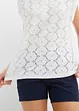 Shirt met broderie anglaise, bonprix