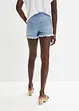 Jeans short met rafelige randen, RAINBOW