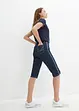 Slim fit high waist jeans bermuda, bonprix