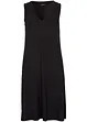 Luchtige jurk met V-hals, bonprix