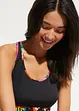 Bralette bikinitop met gerecycled polyamide, bonprix