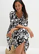 Midi jurk van soepele viscose, bonprix