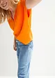 Mousseline blousetop van katoen, bonprix