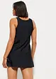 Sneldrogende tankini, lange maten (2-dlg. set), bonprix