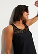 Sneldrogende tankini, lange maten (2-dlg. set), bonprix