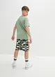Jongens T-shirt en korte broek (2-dlg. set), bonprix