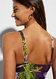 Tankini met gerecycled polyamide, lange maat (2-dlg. set), bonprix