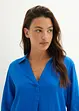 Blouse met linnen en 3/4 mouwen, bonprix