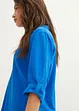 Blouse met linnen en 3/4 mouwen, bonprix