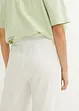 Culotte met linnen, tot op de kuit, bonprix