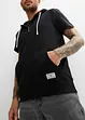 Sweatvest met capuchon in een zachte katoenmix, bonprix