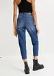 Stretch mom jeans met biologisch katoen, cropped, bonprix