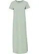 Katoenen maxi jurk met split, bonprix
