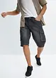 Cargo jeans bermuda, relaxed fit, bonprix