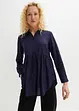 Lange blouse met knoopsluiting van viscose, bonprix