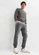 Regular fit jogging jeans met cargozakken, straight, bonprix