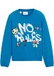 Meisjes longsleeve met biologisch katoen, bonprix