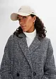 Korte jas in wollen look, bonprix