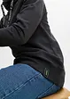 Sweater met sportieve details van biologisch katoen, bpc bonprix collection
