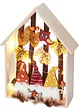 LED ornament huis met kabouters, bonprix