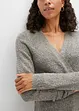 Lang vest van bouclé, bonprix
