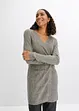 Lang vest van bouclé, bonprix