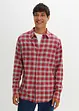 Flanellen overhemd met comfort fit en lange mouwen, John Baner JEANSWEAR