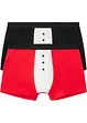 Kerst boxer (set van 2), bpc bonprix collection