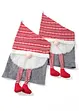 Stoelhoes met kerstkabouter (set van 2), bonprix