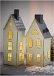 Windlicht huis (set van 2), bonprix