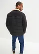 Winterjas in materiaalmix met gerecycled polyester, John Baner JEANSWEAR