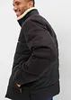 Winterjas in materiaalmix met gerecycled polyester, John Baner JEANSWEAR