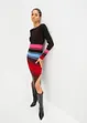 Gebreide maxi jurk, BODYFLIRT boutique