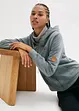 Sweatvest met capuchon, bonprix
