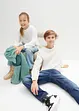 Kinderen longsleeve met biologisch katoen, bpc bonprix collection