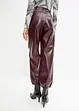 Imitatieleren parachute broek, RAINBOW