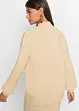 Oversized trui met opstaande kraag, BODYFLIRT