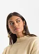 Oversized trui met opstaande kraag, BODYFLIRT